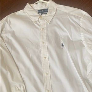 White Ralph Lauren Oxford